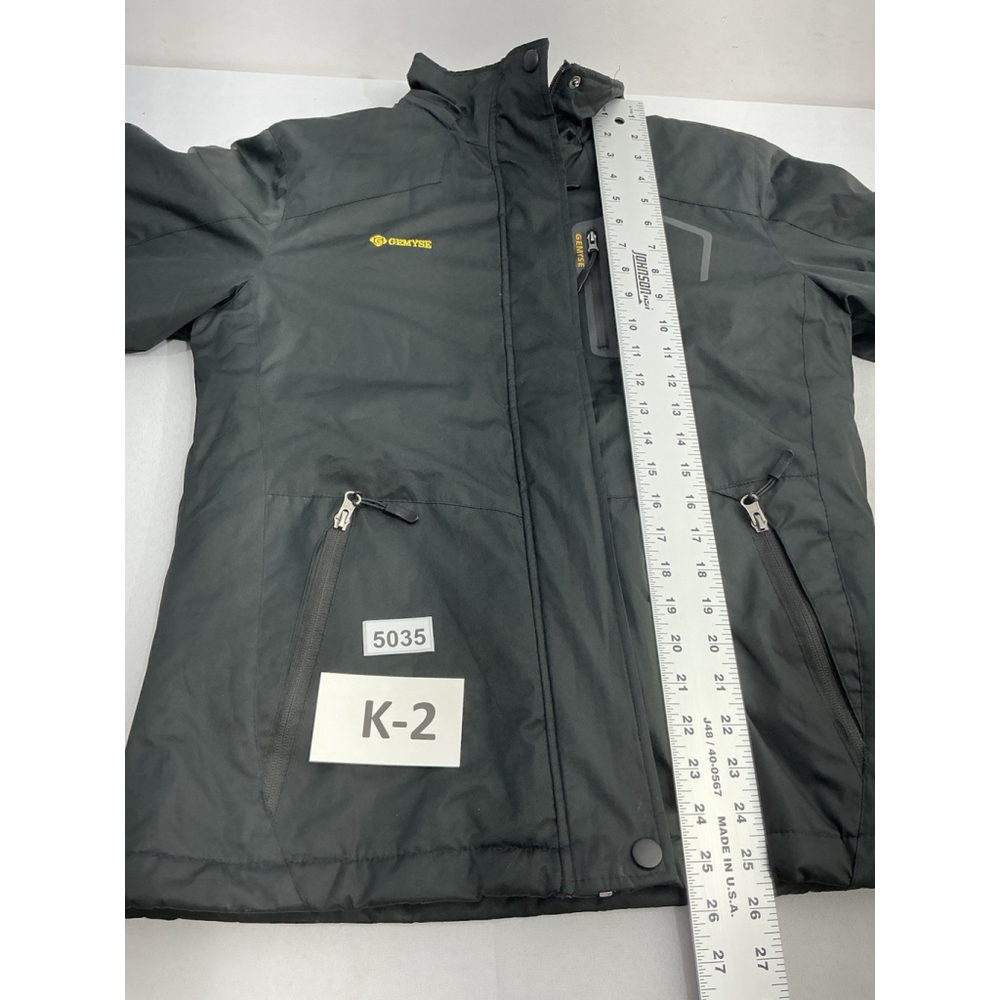 Womans Gemyse Ski/snow Board Jacket Small Black Lined Water/wind Proof Pockets - Picture 8 of 10